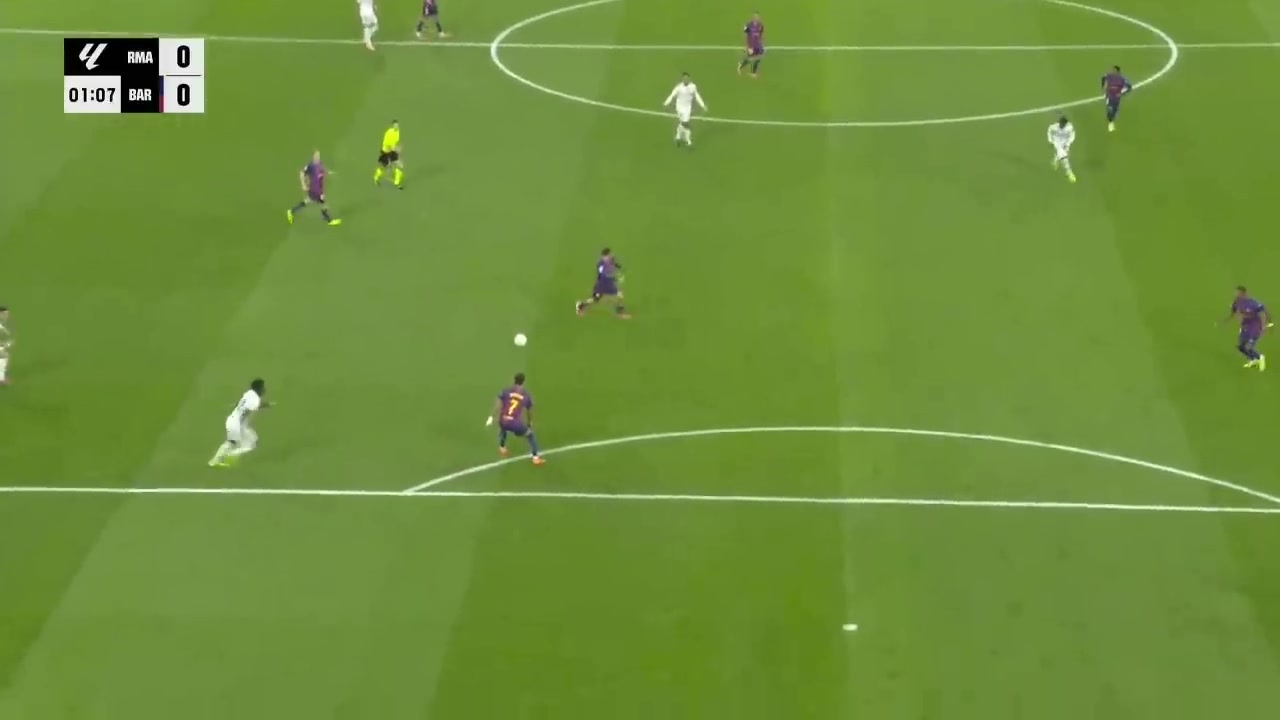 Raw broadcast frame — midfield action